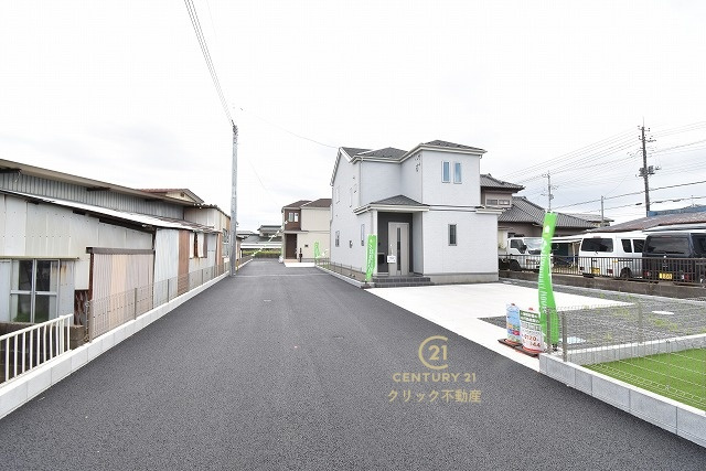 ハートフルタウン 　常陸大宮市宇留野334番　Bの前面道路含む現地写真|現地撮影（2026年10月）