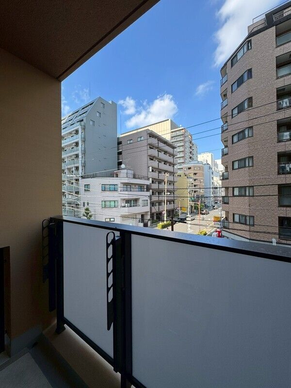 ルミーク錦糸町のバルコニー