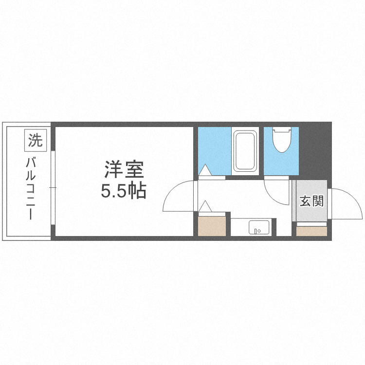 中市マンションの間取り