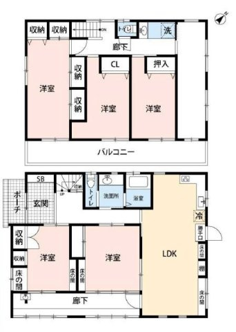 【間取り】 | 中古戸建の6LDK以上の間取りは、部屋数が多いため、希少価値が高い物件です。子供の多い家族や親子二世帯に適しています。1人1部屋の割り当て出来るほか、親戚、知人が宿泊する部屋を用意することが可能です。