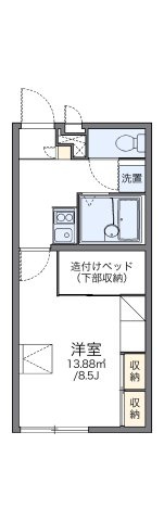 レオパレスグレイスの間取り