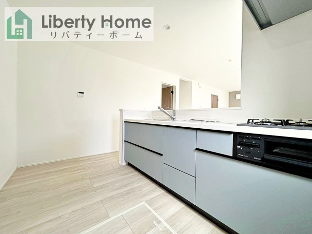 取手市井野第1期　1号棟　新築戸建のキッチン