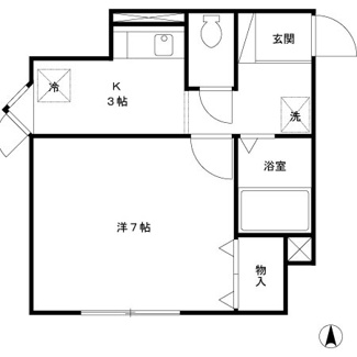 【間取り】 | エストジオK