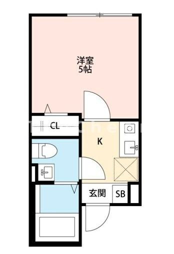 T.A北区上中里3丁目A棟の間取り