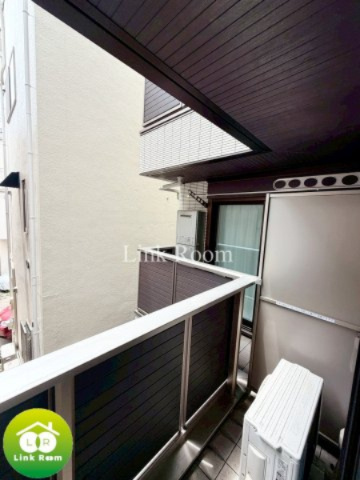 ディアコート住吉のバルコニー