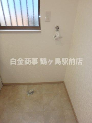 川越市下広谷　中古戸建のランドリースペース