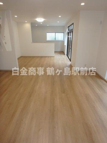 川越市下広谷　中古戸建の居間・リビング