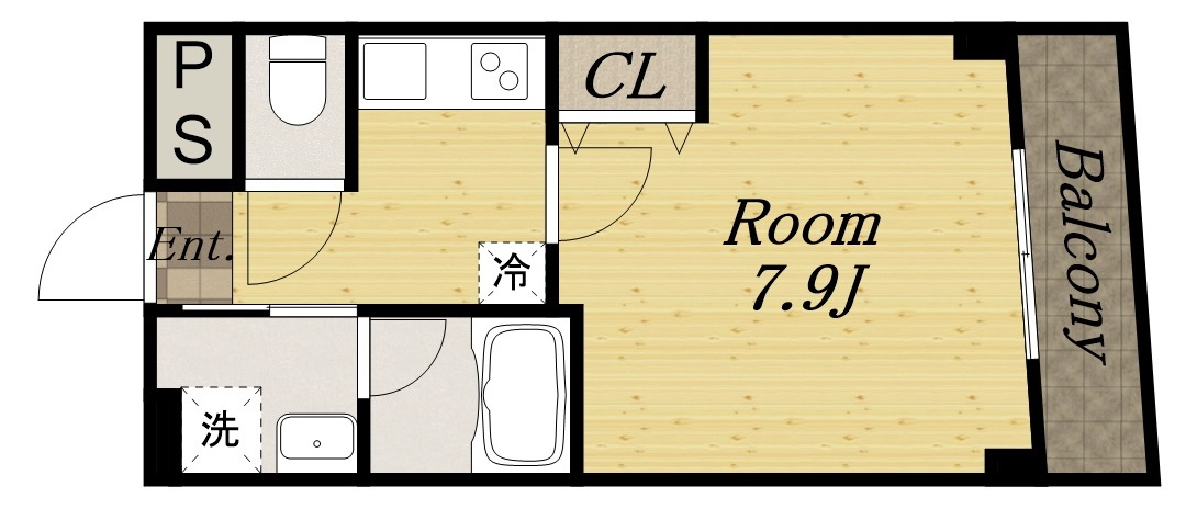 AILE小林の間取り