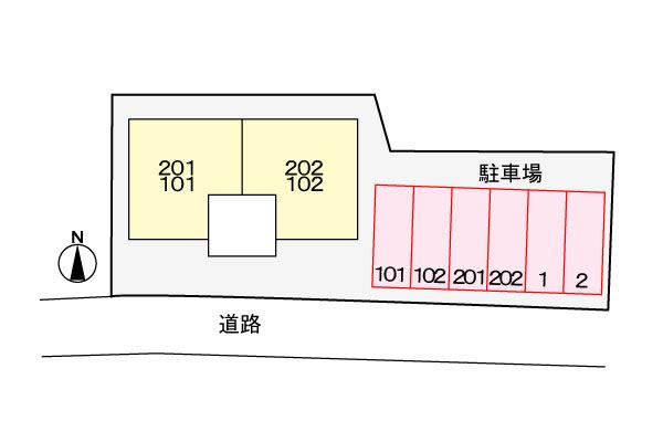 エスペラント山川の区画図