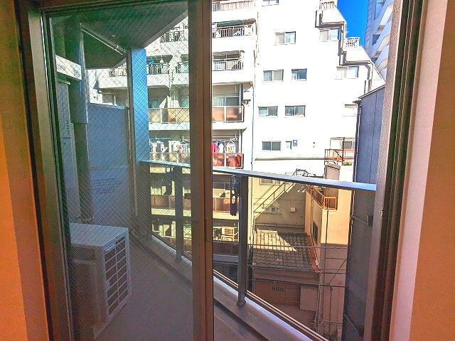 Dimus蔵前Residenceの設備|5Fのバルコニーです
