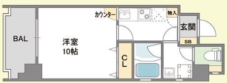 【間取り】 | キャナルコート内久宝寺