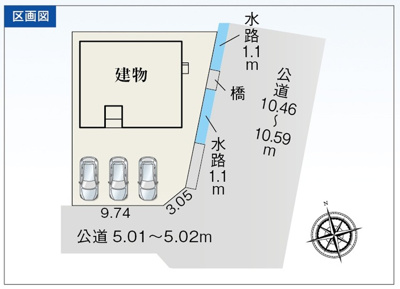 【区画図】 | 磐田市小島 2期 新築一戸建て | 区画図です