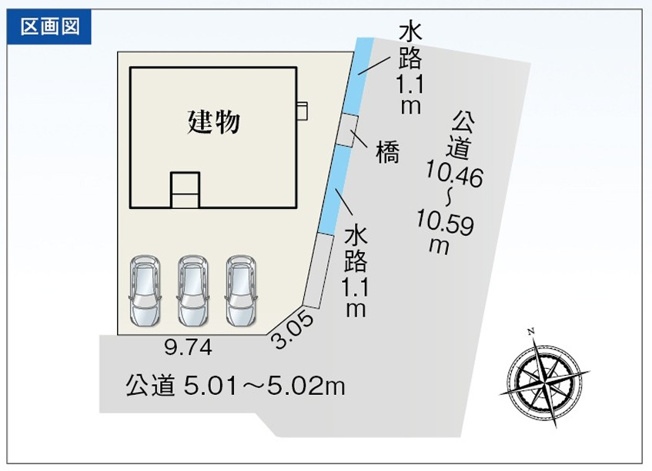 【区画図】 | 磐田市小島 2期 新築一戸建て | 区画図です