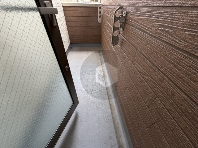 ルミエール若江岩田のバルコニー