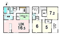クレーデルガーデン平群町下垣内第5 全13区画 4号棟の画像