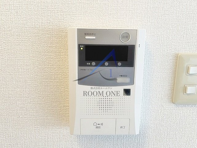 ラ・パルフェ・ド・リュミエールのセキュリティ|モニター付きインターホンです。