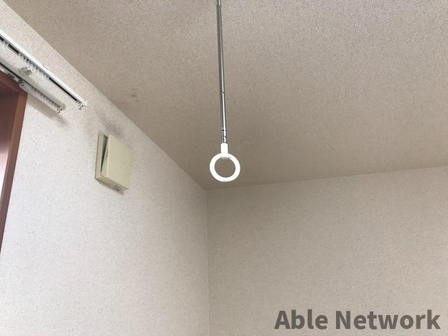 トゥインクル Ⅱの設備|室内物干し