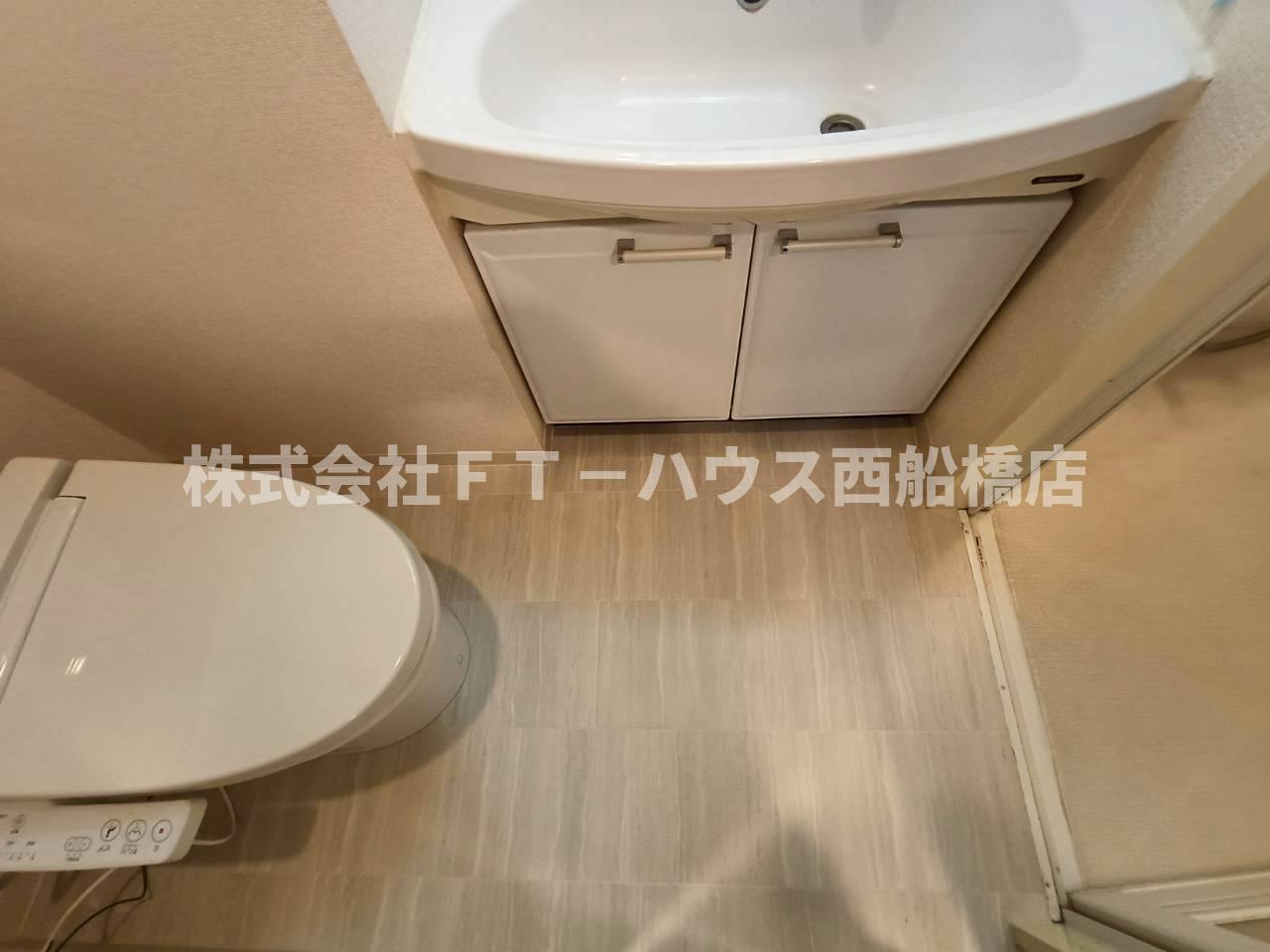 パークアクシス西船橋本郷町の洗面所