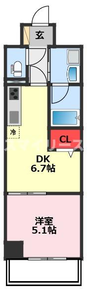 Ｌｕｃｅ　Ⅶの間取り
