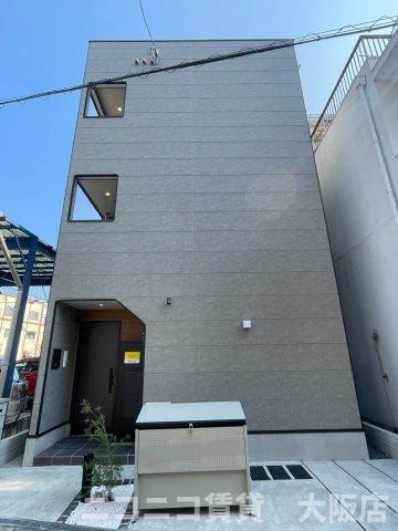 大阪市生野区田島６丁目のアパートの外観