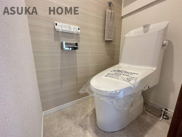 ライトウェーブ蒔田のトイレ|新規交換済♪温水洗浄便座の最新トイレ設備です。