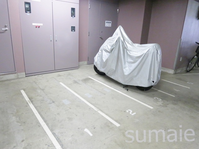 デュオ駒込のその他共用部分|バイクもおけるスペースございます！