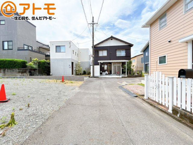【前面道路含む現地写真】 | 葵区新伝馬3丁目　土地　2号地