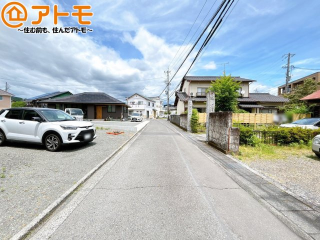 【前面道路含む現地写真】 | 葵区新伝馬3丁目　土地　1号地