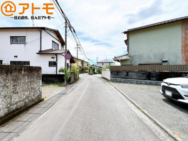 【前面道路含む現地写真】 | 葵区新伝馬3丁目　土地　1号地