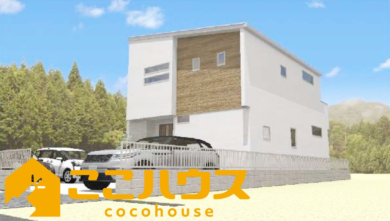中城村伊集　新築戸建て　全2棟　2号棟の外観パース|10月完成予定！