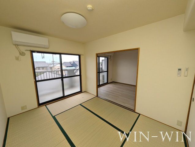 オアシス鷹丘の寝室