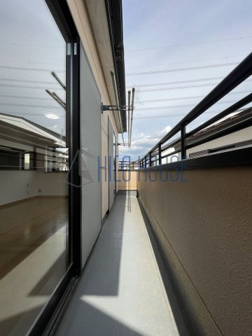 川越市寿町1丁目戸建のバルコニー