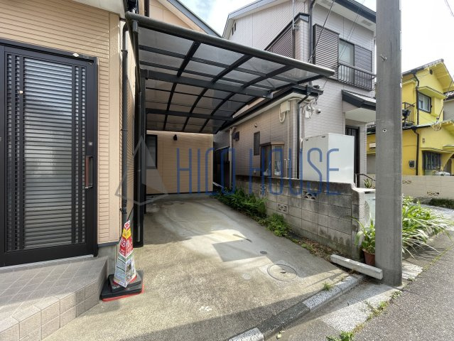 川越市寿町1丁目戸建の駐車場