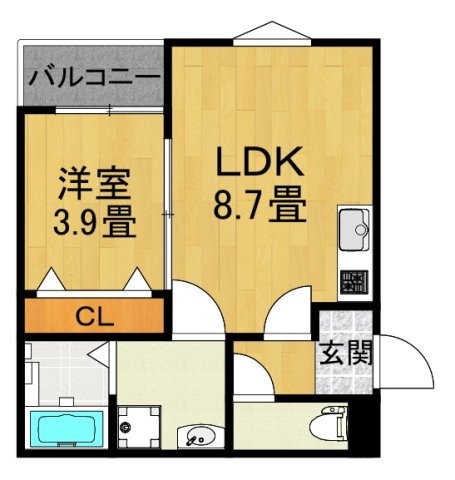 【間取り】 | LE COCON四日市Ⅹ