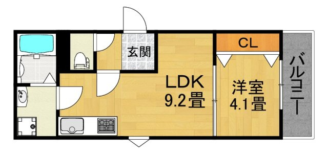 【間取り】 | LE COCON四日市Ⅹ
