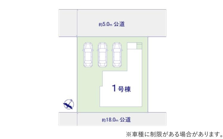守谷市みずき野5期　新築戸建の区画図