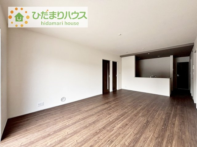 【居間・リビング】 | 第1常総市坂手町　新築戸建　3号棟 | 早くお仕事終わらせて、家に帰りたくなるようなリビングです(^^♪