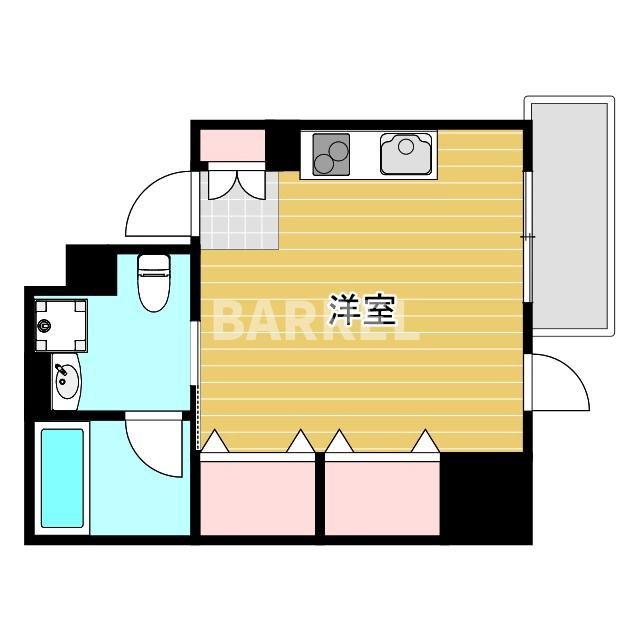 フロンティアゲート淀川の間取り