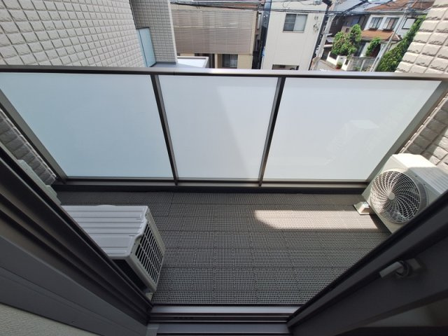 領家プライムコートⅠのバルコニー