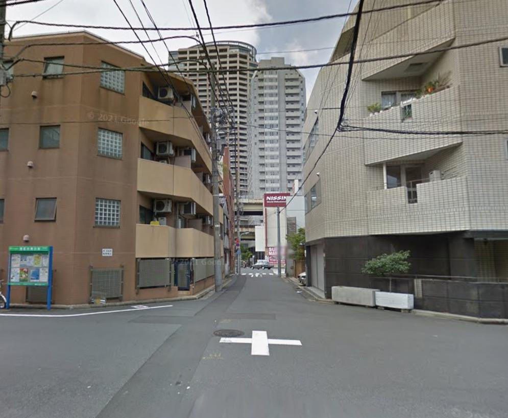 港区東麻布２丁目の事務所の周辺