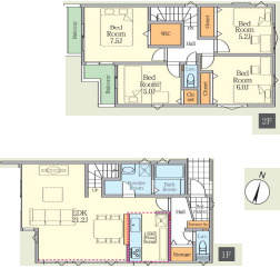 さいたま市北区植竹町　1期　新築一戸建て　FIT-A　03