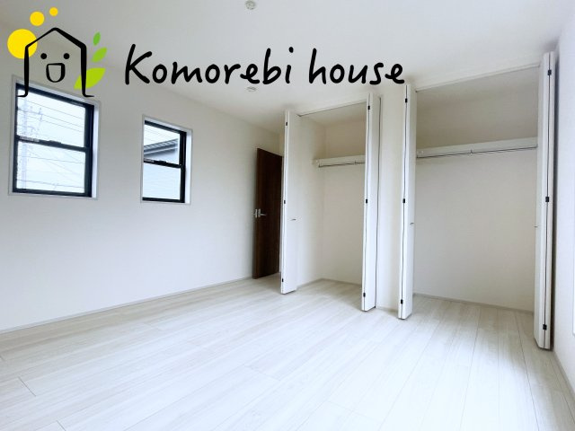 さいたま市西区二ツ宮　新築一戸建て　リーブルガーデン　06の寝室|26.9.7