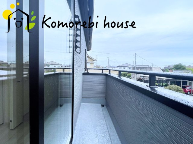 さいたま市西区二ツ宮　新築一戸建て　リーブルガーデン　06のバルコニー|26.9.7