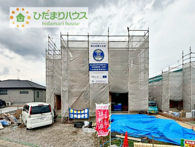 【外観】 | 第1常総市収納谷　新築戸建　1号棟 | 6/11撮影