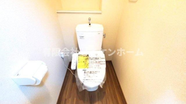 オ－ベル籠原　フルリフォーム済みのトイレ