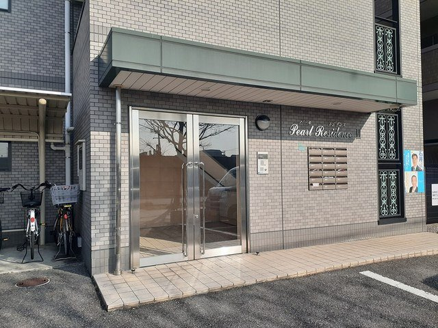 パールレジデンスⅡのエントランス