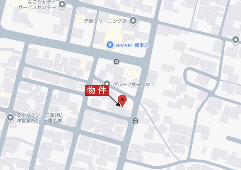津市津興の地図|詳細Map