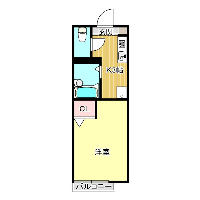 エスペラントの間取り