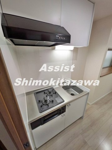 幡ヶ谷３丁目アパートのキッチン|ガス２口キッチンです＾＾♪