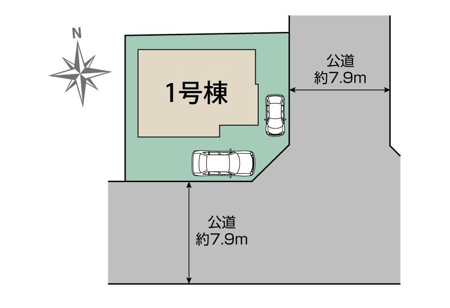 牛久市南7丁目17期　新築戸建の区画図